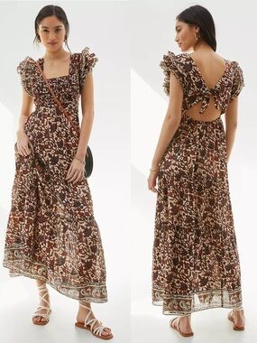 Anthropologie Love The Label Maxi Dress